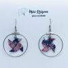 Boucles d’oreilles EOLE argent créole