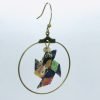 Boucles d’oreilles EOLE bronze créole