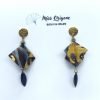 Boucles d’oreilles KARO doré