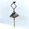 Boucles d’oreilles LAMPION bronze