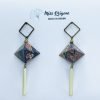 Boucles d’oreilles LAMPION bronze