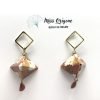Boucles d’oreilles LAMPION doré