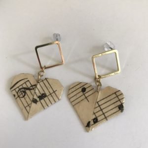 Boucles d’oreilles COEUR LYRIQUE