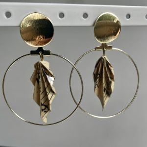 Boucles d’oreilles CREOLE PLUME LYRIQUE