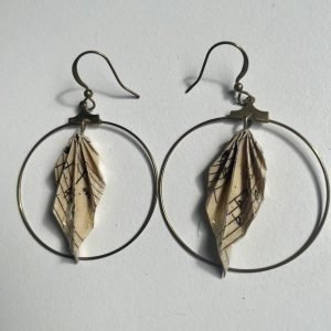Boucles d’oreilles CREOLE PLUME LYRIQUE